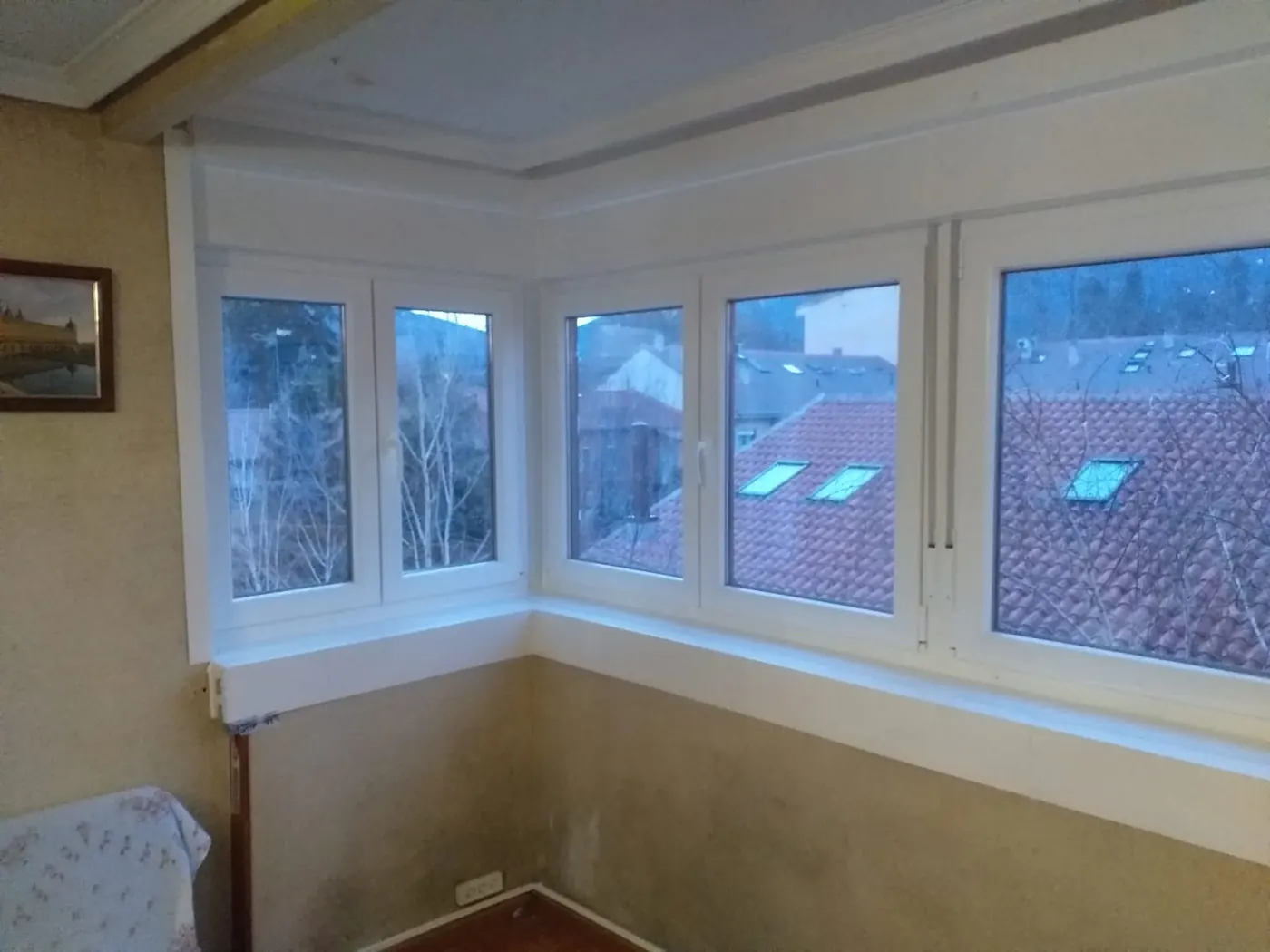 Trabajo realizado por Alucisa — vista desde el interior