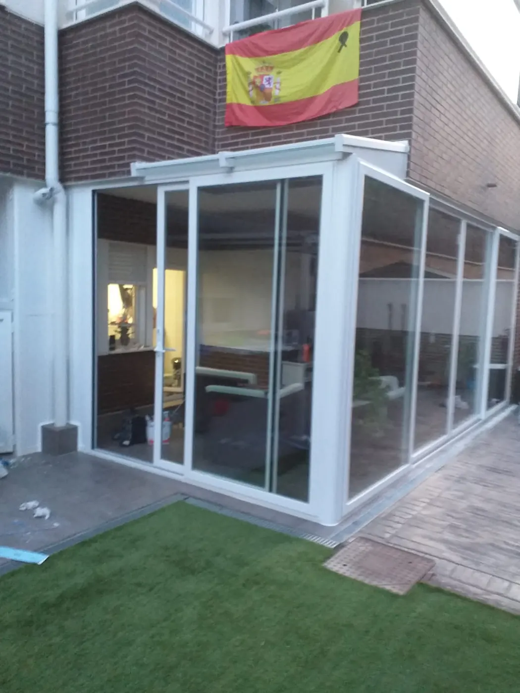 Trabajo realizado por Alucisa — vista exterior