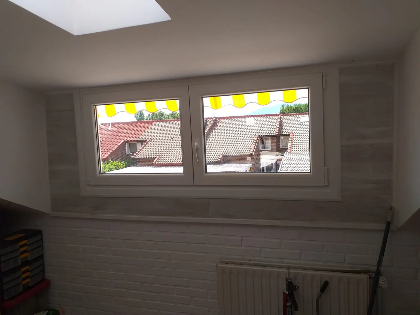 Trabajo de Alucisa para particulares — detalle de la instalación
