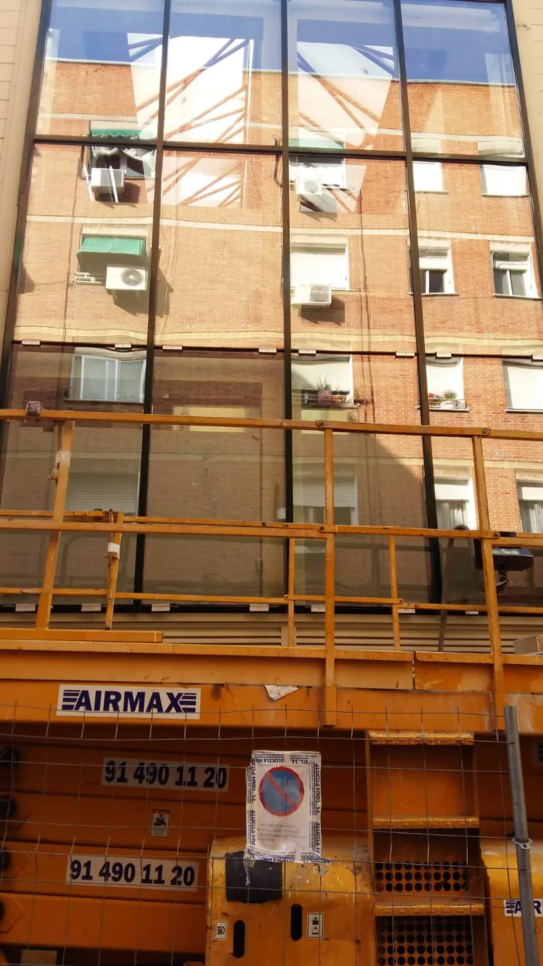 Cerramientos Acristalados en Somosaguas — Alucisa — detalle del acabado