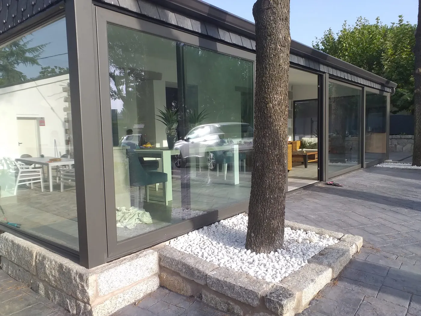 Cerramientos de Aluminio en Colmenarejo — Alucisa — trabajo finalizado