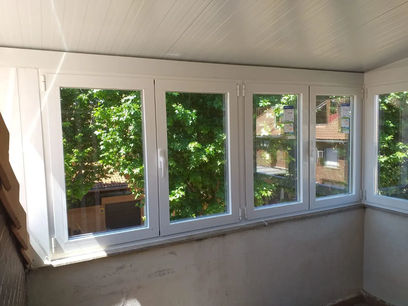Ventanas de PVC en Madrid — Alucisa — vista desde el interior